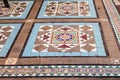 Vintage Ancient Tile Floor Material Mosaic