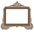 Vintage antique brass frame