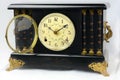 Vintage Antique Mantle Clock Royalty Free Stock Photo