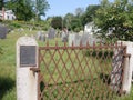 vintage antique old cemetery in Boylston, Ma 1845-1791 (old burial ground)