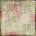 Vintage Antique Painted Scrapbook Background Royalty Free Stock Photo
