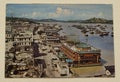 Vintage Antique Postcard Stamps China Portugal Colonial Macau Nature Macao Inner Harbor Chinese Portuguese Colony