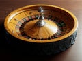 Vintage Antique Roulette Wheel