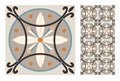 Vintage antique seamless design patterns tiles in Vector illustration