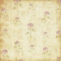 Vintage antique shabby flourish texture