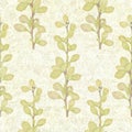 Vintage antique shabby plant texture Royalty Free Stock Photo