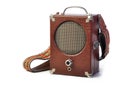 Vintage Antique speaker Royalty Free Stock Photo