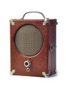 Vintage Antique speaker Royalty Free Stock Photo