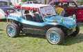 Vintage Aqua Blue Buggy side view Royalty Free Stock Photo