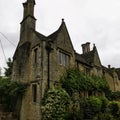 Vintage architecture of Cotswolds area - Bourton-on-the-Water, Gloucestershire, UK Royalty Free Stock Photo