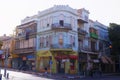 Vintage architecture Allenby street Tel Aviv Israel