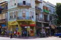 Vintage architecture Allenby street Tel Aviv Israel