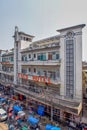 Vintage Art Decko Koko Hotel building Johnston Ganj, Mohatsim Ganj, Allahabad Royalty Free Stock Photo