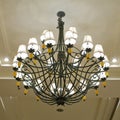 Vintage art deco ceiling lamp