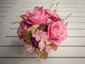 Vintage artificial bouquet