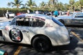 Vintage aston martin race car