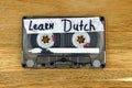 Audio cassette tape: Learn Dutch