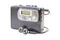 Vintage audiotape walkman Royalty Free Stock Photo