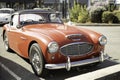 Vintage Austin roadster vehicle.