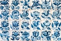 Vintage azulejos, traditional Portuguese tiles