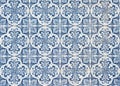 Vintage azulejos, traditional Portuguese tiles