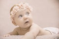 Vintage baby portrait