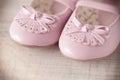 Vintage baby shoes Royalty Free Stock Photo