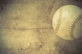 Vintage background with Baseball Royalty Free Stock Photo