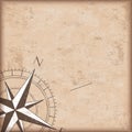 Vintage Background Compass Cover Royalty Free Stock Photo