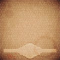 Vintage background - crumpled paper Royalty Free Stock Photo