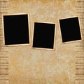 Vintage background with frames Royalty Free Stock Photo