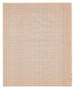 Vintage background of old checkered paper texture isolated Royalty Free Stock Photo