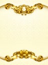 Vintage background white vertical