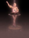 Vintage Ballerina Royalty Free Stock Photo