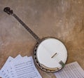 Vintage Banjo Royalty Free Stock Photo