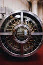 Vintage Bank Safe Detail - Abandoned Bank - Youngstown, Ohio