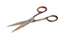 Vintage barber scissors Royalty Free Stock Photo