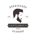 Vintage Barbershop logo for your design.