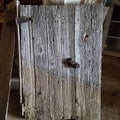 Vintage barn door