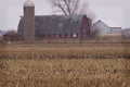 A Vintage Barn on a fall day