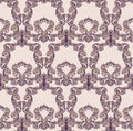 Vintage Baroque rich pattern background Vector illustrations