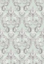 Vintage Baroque seamless texture pattern Vector. Wallpaper ornament decor. Textile, fabric, tiles trendy decors