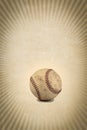 Vintage baseball background