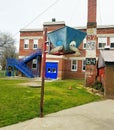 Vintage Basketball Hoop