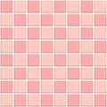 Vintage Bathroom Pink Tiled Mosaic Seamless Pattern