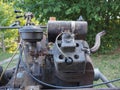 Vintage BCS 622 lawn mower engine in Milan