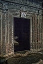 Vintage Beautifully Stone carved pillars in Brahma Jinalaya Temple