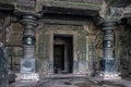 Vintage Beautifully Stone carved pillars in Brahma Jinalaya Temple