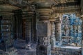 Vintage Beautifully Stone carved pillars in Brahma Jinalaya Temple