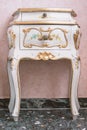 Vintage bedside table